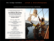 Tablet Screenshot of josephablumphotography.com